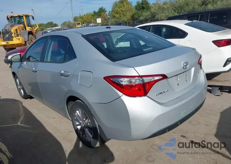 2014 Toyota Corolla Le Premium from USA, damaged, VIN 2T1BURHE1EC196349